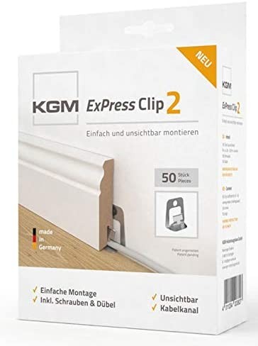 Wunderwerk Express-Leisten-Clip 2 von KGM