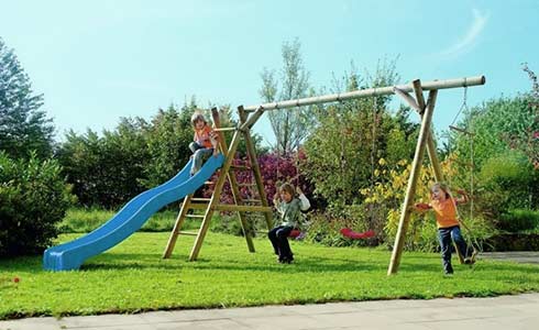 Kinderspielplatz Lenkrad Spielzeug mit Schraube Garten Swingset Game Green 